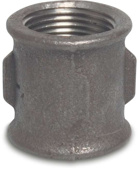 Profec Nr. 270 Socket cast iron black 3" female thread 25bar DVGW